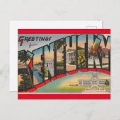 ケンタッキー・ヴィンテージ旅行ポストカードからの挨拶 ポストカード (正面/裏面)