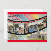 ケンタッキー・ヴィンテージ旅行ポストカードからの挨拶 ポストカード (正面/裏面)