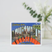 ケンタッキー・ヴィンテージ・トラベル、ルイビルからの挨拶 ポストカード (スタンド正面)