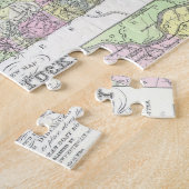 ケンタッキー(1850年)のヴィンテージの地図 ジグソーパズル (側面)