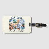 ケンタッキー – Bluegrass Breeze & Lakeside Sips ラゲッジタグ (正面横)