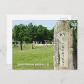 ケンタッキーStonehengeの郵便はがき 案内ポストカード (正面/裏面)