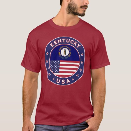 ケンタッキーTシャツ、ケンタッキー Tシャツ (正面)