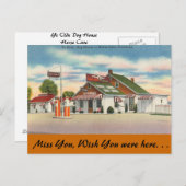 ケンタッキーYe Olde Dog House,ホースケーブ ポストカード (正面/裏面)