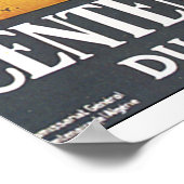 ケンテネアデラルジェリーヴィンテージ旅行ポスター ポスター (角)