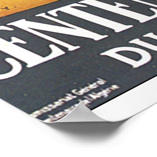 ケンテネアデラルジェリーヴィンテージ旅行ポスター ポスター (角)