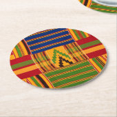 ケンテプリント紙コースター ラウンドペーパーコースター (アングル)