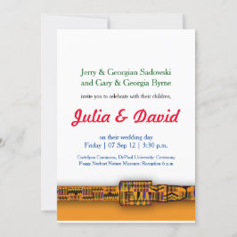 ケンテ招待状シリーズ2。 招待状