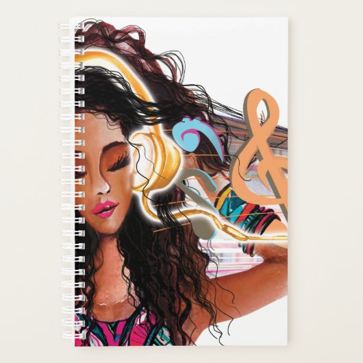 ケンテ模様 プランナー手帳 (正面)