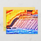 ケントレイクダム明るい葉書 ポストカード (正面/裏面)