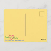 ケントレイクダム明るい葉書 ポストカード (裏面)