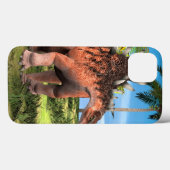 ケントロサウルス 恐竜 ジャングル 先史時代 アート Case-Mate iPhoneケース (裏面 (横))