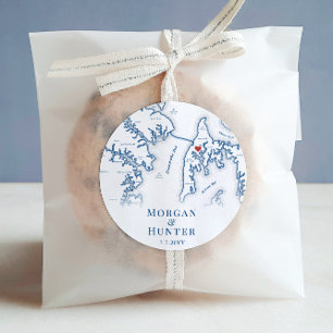 ケント島の宛先ウェディングマエレガントップのお気に入り ラウンドシール