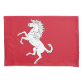 ケント州旗（白馬）（イギリス郡） 枕カバー (正面左)