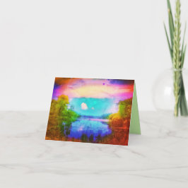 ケント湖グリーティングカード カード