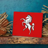 ケント郡旗プラーク フォトプラーク (側面)