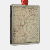 ケント郡、ロードアイランド メタルオーナメント (右)