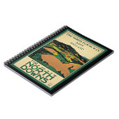 ケント、イングランド、ノースダウンズ、 ノートブック (左側)