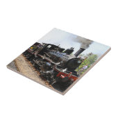 ケント&イーストサセックスレールのノルウェーNo376エンジン タイル (側面)