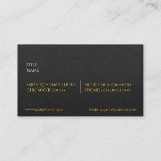 ケンドカ名刺 名刺 (裏面)