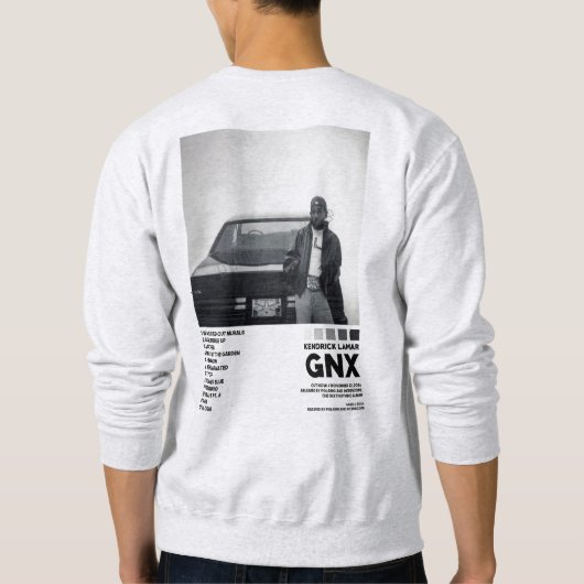 ケンドリック・ラマーのスウェット・シャツ スウェットシャツ (裏面)