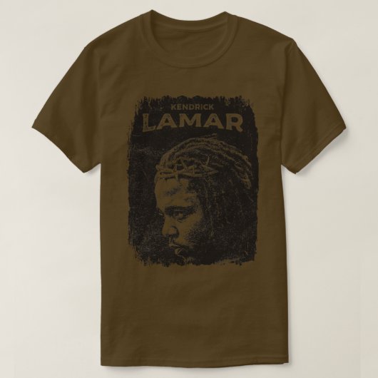 ケンドリック・ラマー1 Tシャツ (デザイン正面)