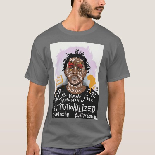 ケンドリック・ラマー レトロ Tシャツ (正面)