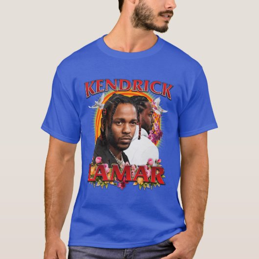 ケンドリック・ラマー ヴィンテージ おもしろ Tシャツ (正面)