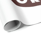 ケンドールフロリダサークル – ブラウン ラッピングペーパー (ロールコーナー)