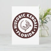 ケンドールフロリダサークル – ブラウン 招待状 (スタンド正面)