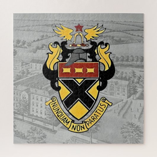 ケンパークレストアンドスクールイラストレーション ジグソーパズル (縦)