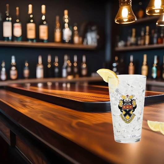 ケンパー軍隊スクール&カレッジクレストガラス タンブラーグラス