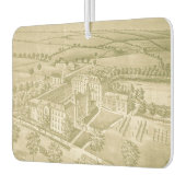 ケンパー軍隊スクール&カレッジデュアルサイド カーエアーフレッシュナー (左)