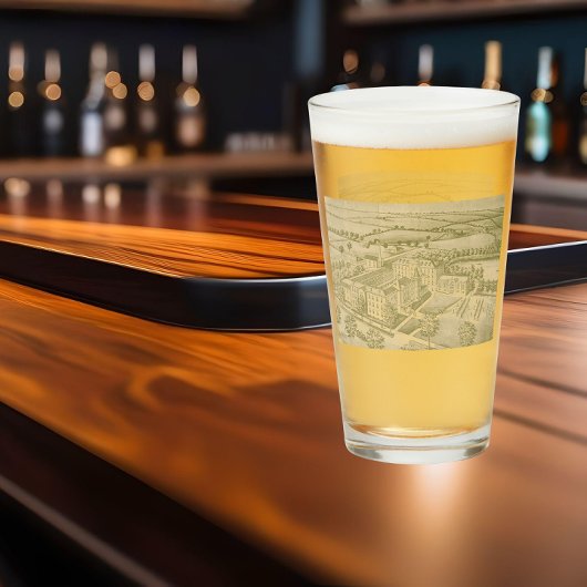 ケンパー軍隊スクール&カレッジヴィンテージはがき タンブラーグラス