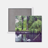 ケンブリッジのカム川 マグネット (正面/裏面)