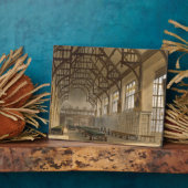 ケンブリッジのトリニティ・カレッジのホール フォトプラーク (側面)