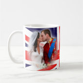 ケンブリッジのマグの公爵及び公爵夫人 コーヒーマグカップ (左)