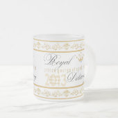 ケンブリッジの王室のなベビーのマグのジョージ王子 フロストグラスマグカップ (正面右)