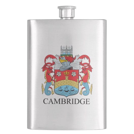 ケンブリッジの紋章 フラスク (正面)