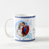 ケンブリッジの結婚式のマグの公爵及び公爵夫人 コーヒーマグカップ (左)