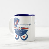 ケンブリッジの記念品のマグのジョージの王子 ツートーンマグカップ (正面左)