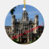 ケンブリッジクリスマス装飾 セラミックオーナメント (正面)