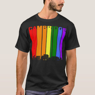ケンブリッジスカイラインレインボーLGBTゲイプライド Tシャツ