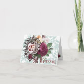 ケンブリッジノテパーソナライズされたカーズ折り畳みカード カード (正面)