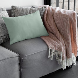 ケンブリッジブルーシンプルトレンド無地のプレーンカラー ランバークッション