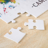 ケンブリッジマサチューセッツスカイライン ジグソーパズル (側面)