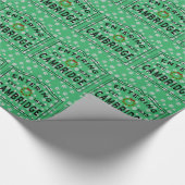 ケンブリッジマホリデーリースラッピング紙 ラッピングペーパー (角)