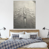 ケンブリッジローイングクルー1910 キャンバスプリント (インサイチュ (寝室))