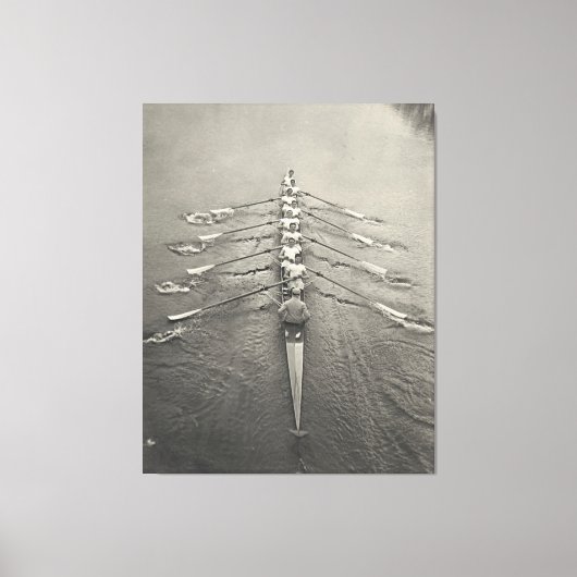 ケンブリッジローイングクルー1910 キャンバスプリント (正面)