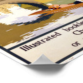 ケンブリッジヴィンテージ旅行ポスター復元 ポスター (角)